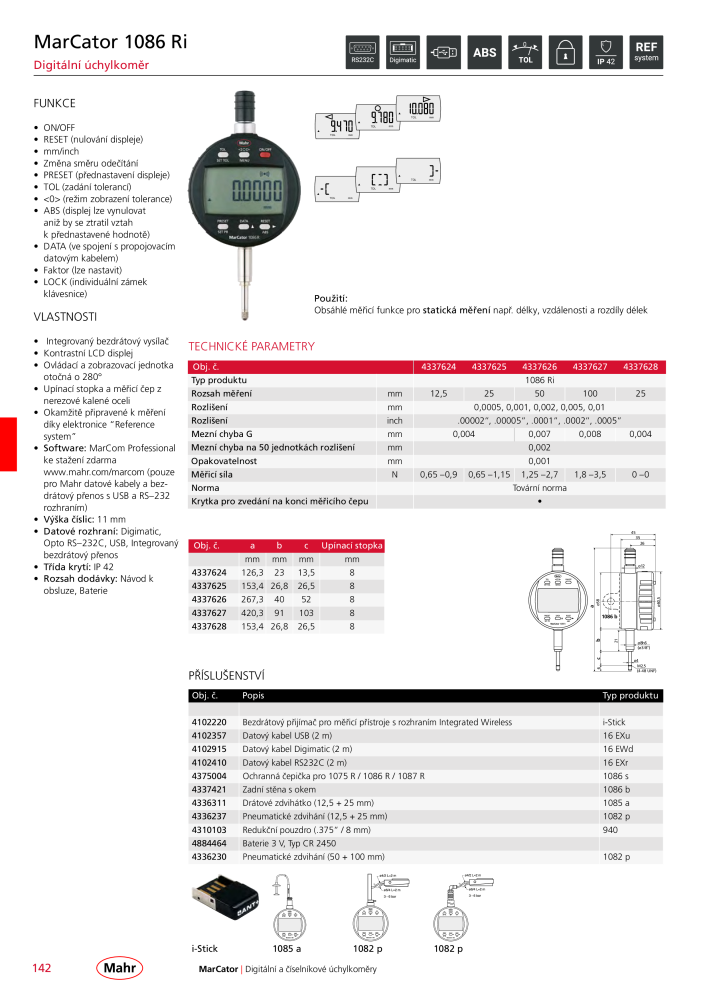 Mahr - hlavní katalog Č. 20512 - Strana 146