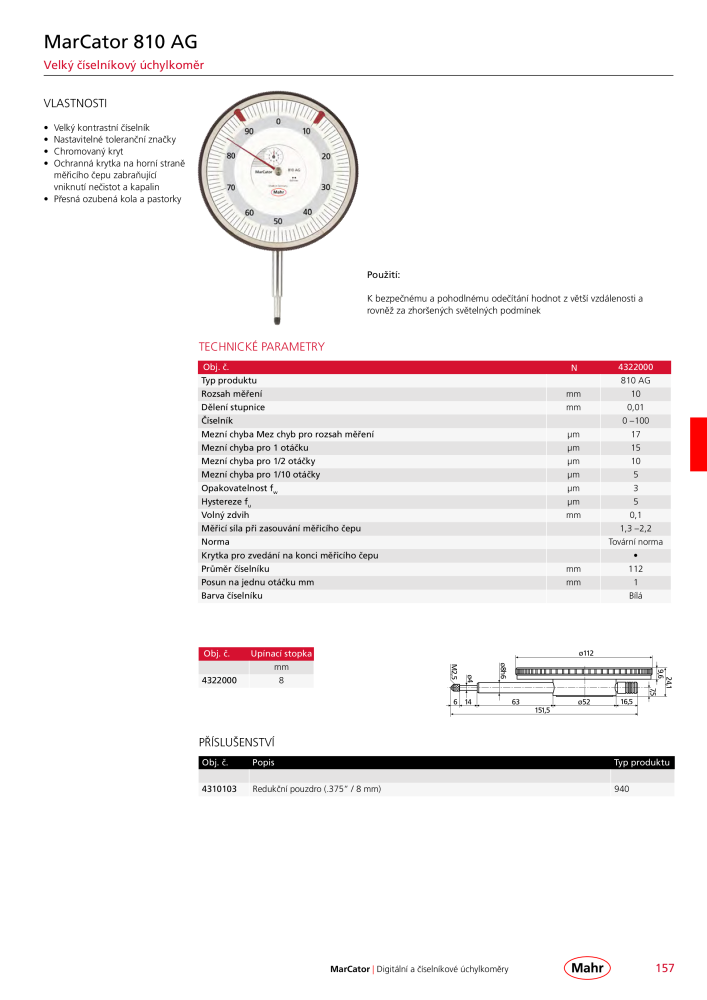 Mahr - hlavní katalog Č. 20512 - Strana 161