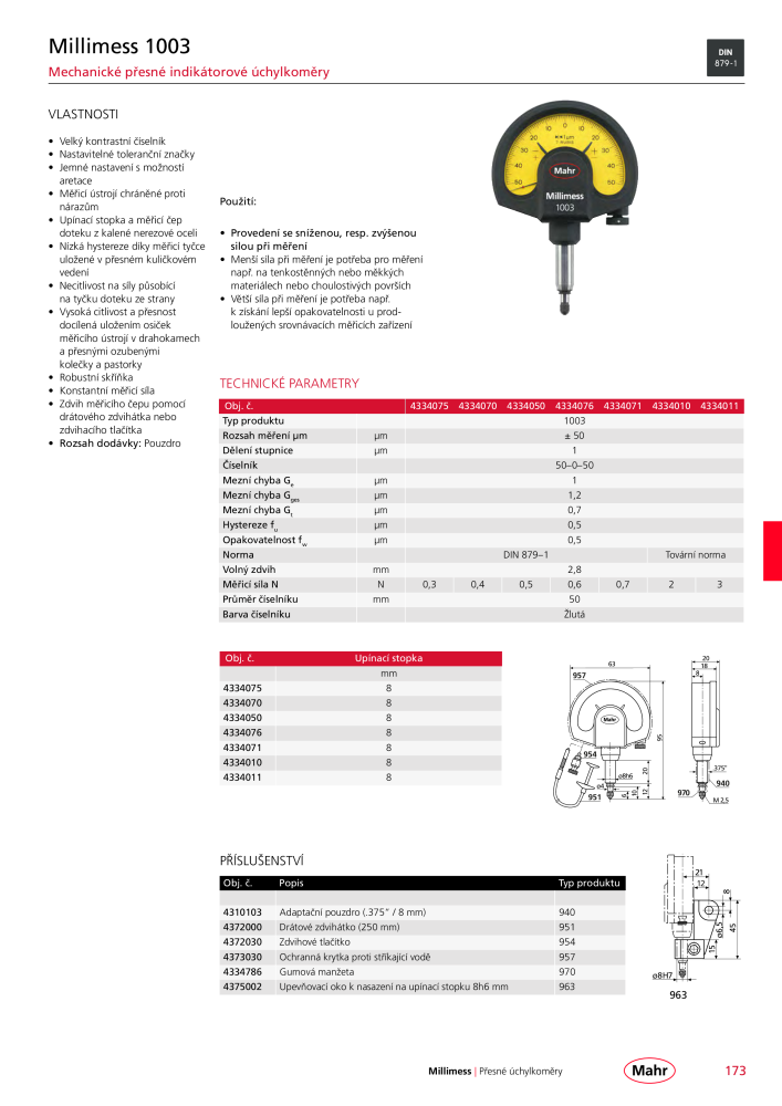Mahr - hlavní katalog Č. 20512 - Strana 177