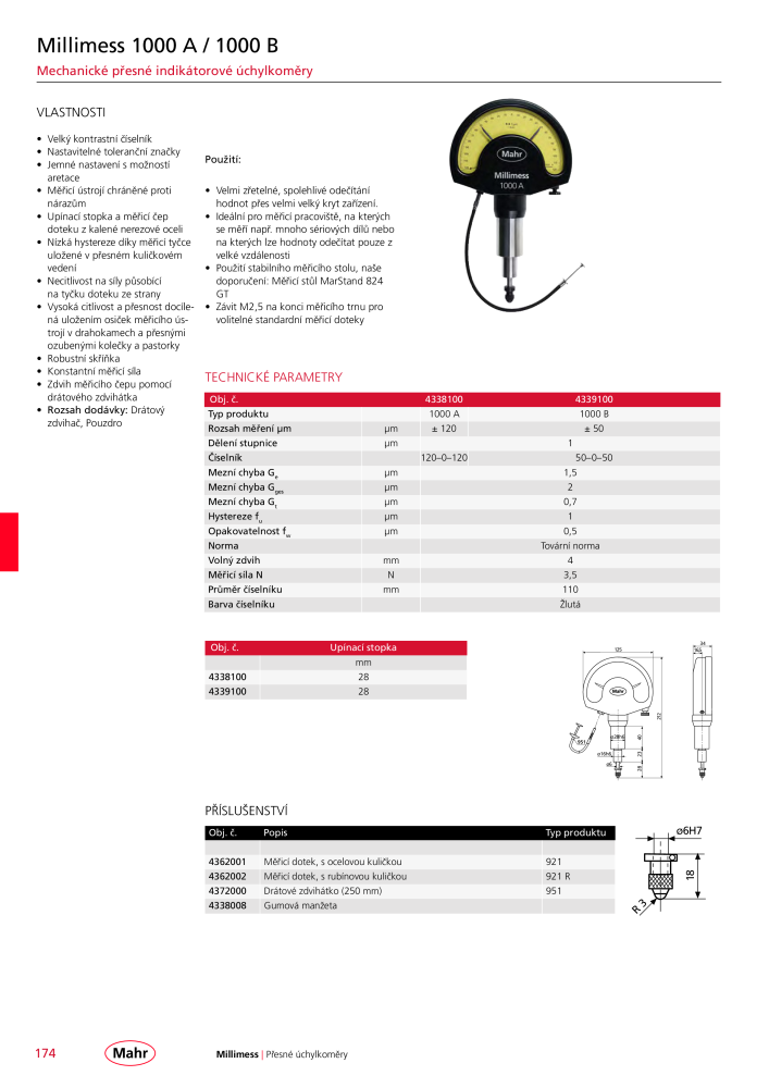 Mahr - hlavní katalog Č. 20512 - Strana 178