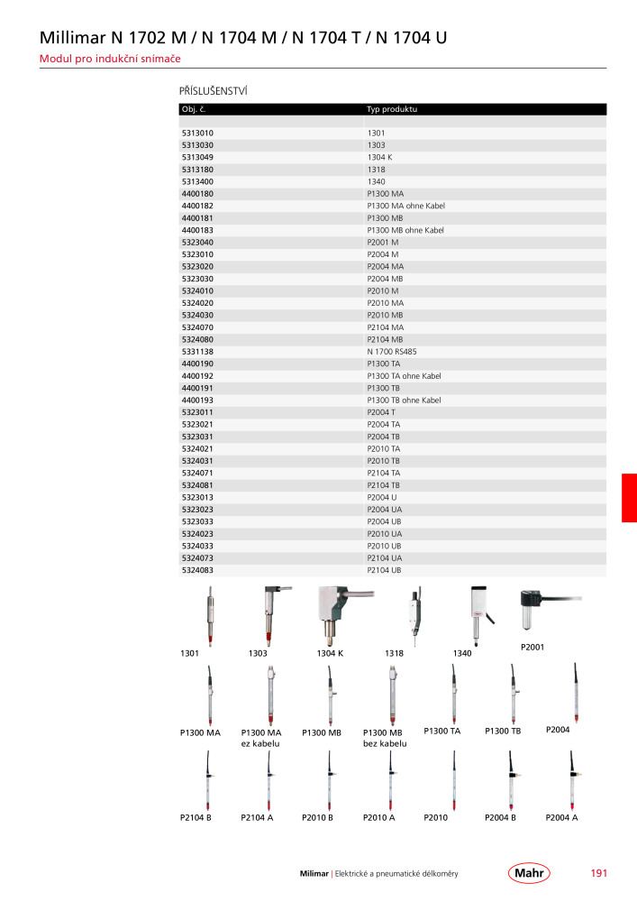 Mahr - hlavní katalog Č. 20512 - Strana 195