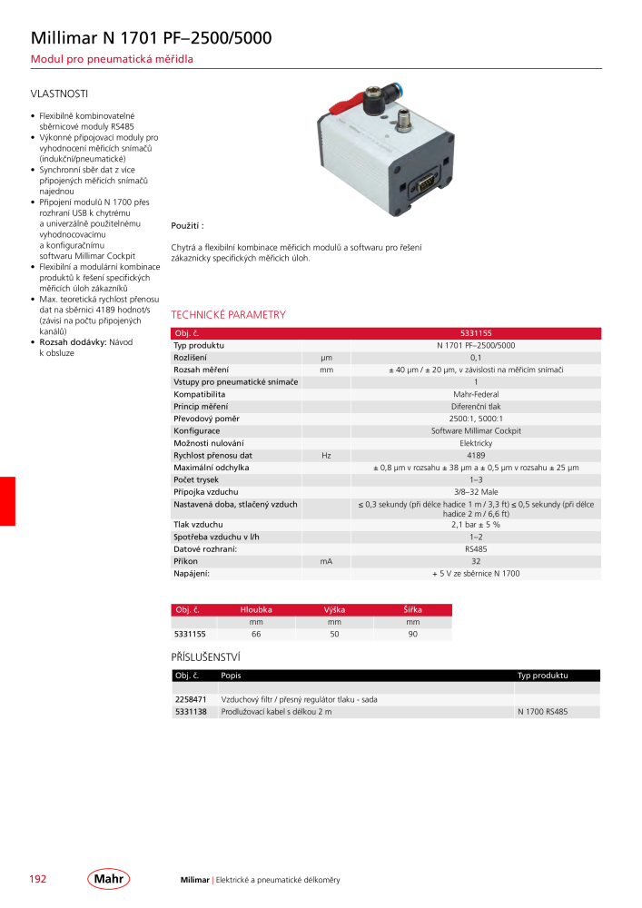 Mahr - hlavní katalog Č. 20512 - Strana 196