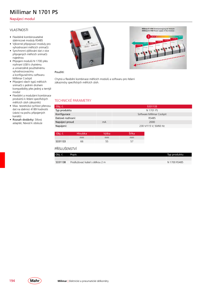 Mahr - hlavní katalog Č. 20512 - Strana 198