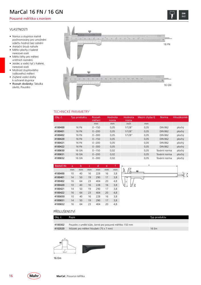 Mahr - hlavní katalog Č. 20512 - Strana 20