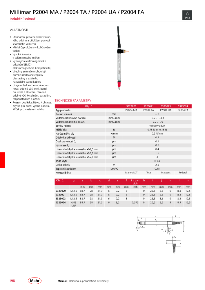 Mahr - hlavní katalog Č. 20512 - Strana 202