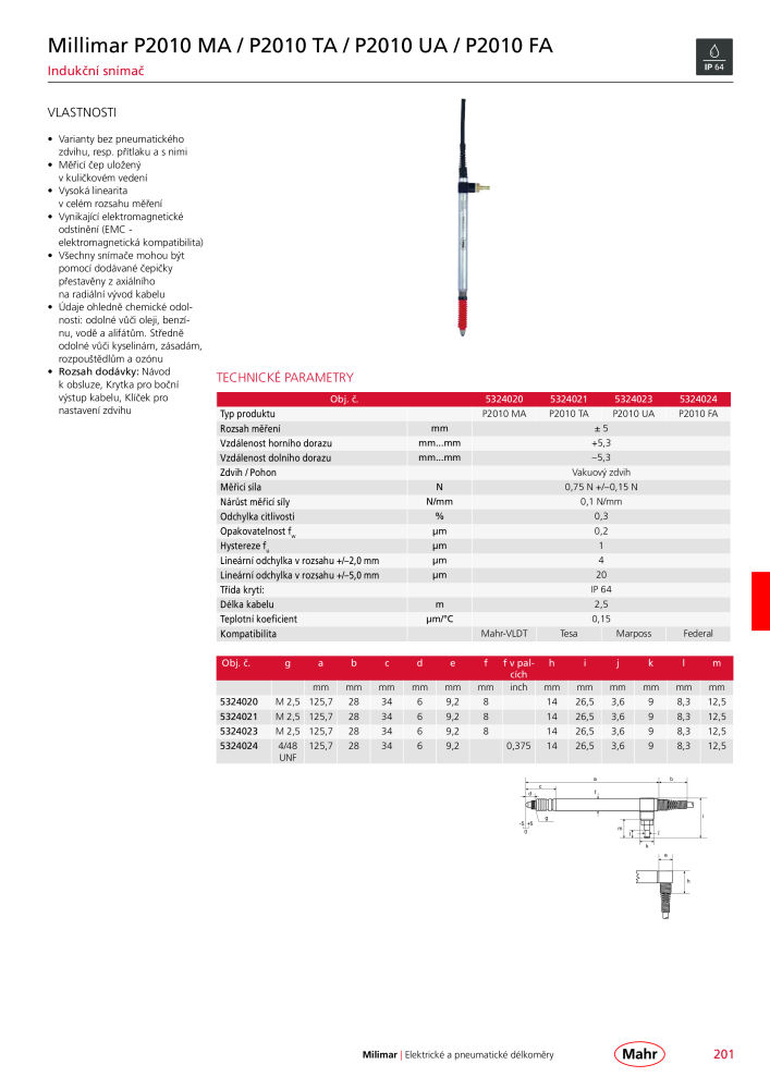 Mahr - hlavní katalog Č. 20512 - Strana 205