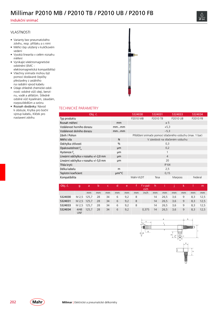 Mahr - hlavní katalog Č. 20512 - Strana 206