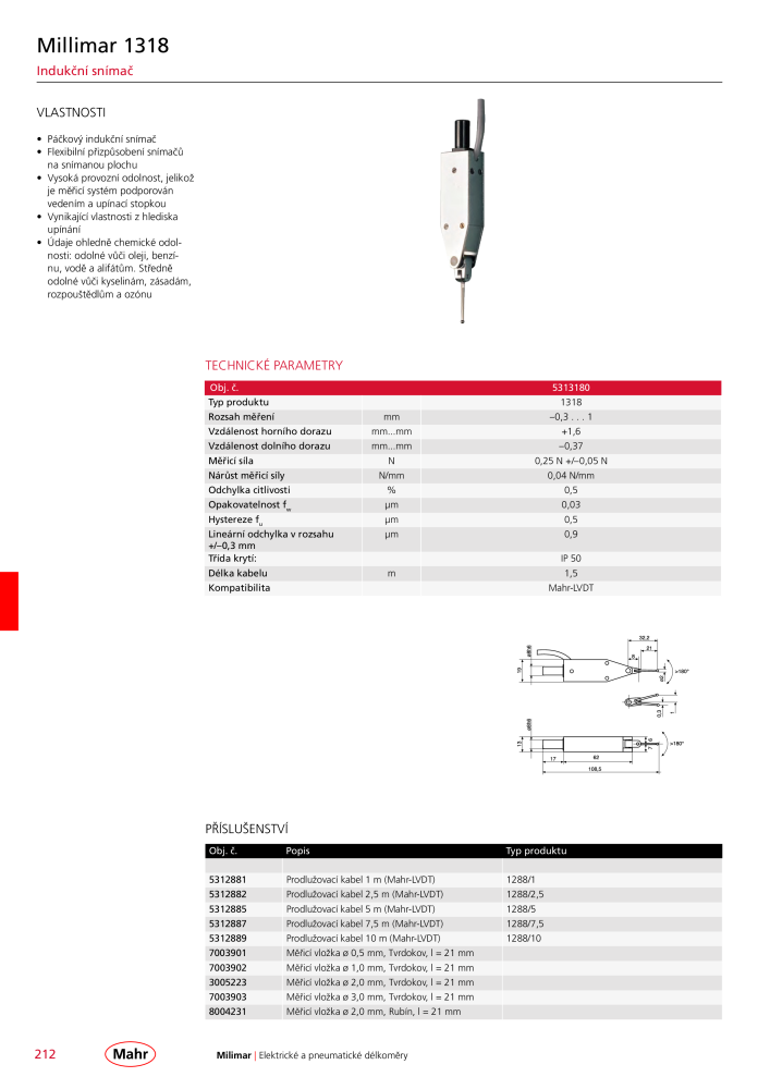 Mahr - hlavní katalog Č. 20512 - Strana 216