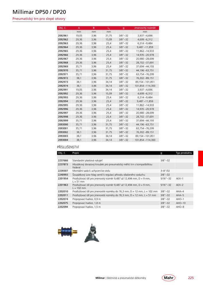 Mahr - hlavní katalog Č. 20512 - Strana 229