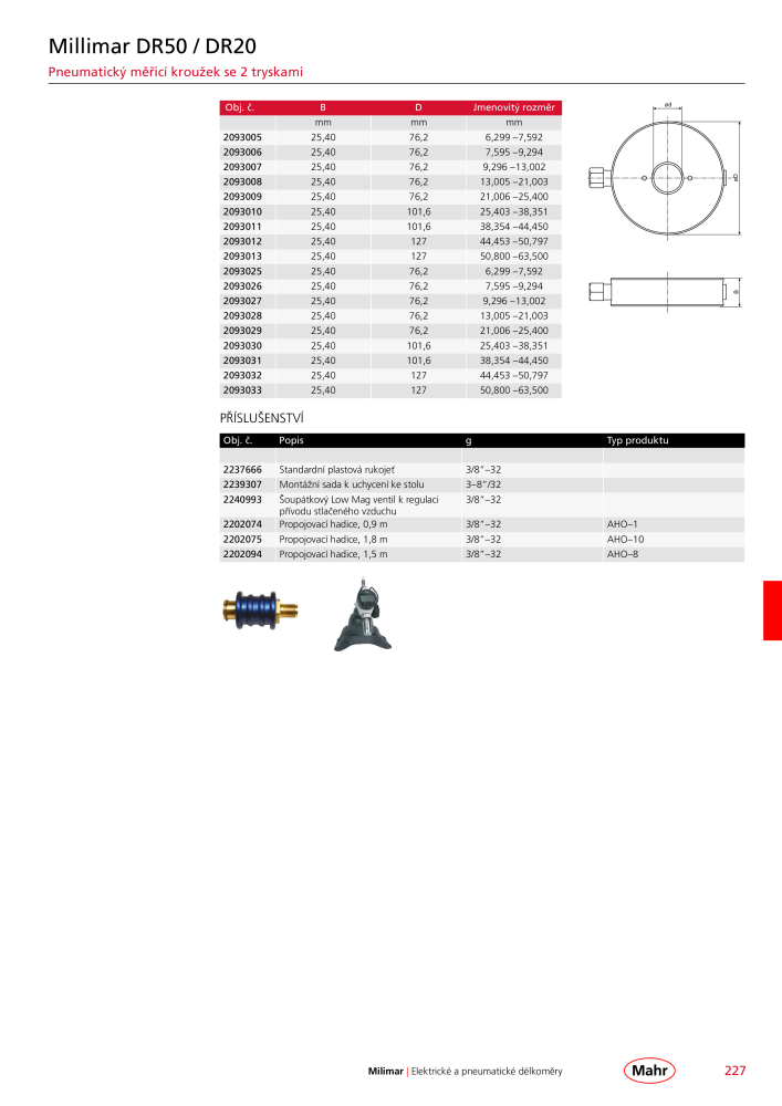 Mahr - hlavní katalog Č. 20512 - Strana 231