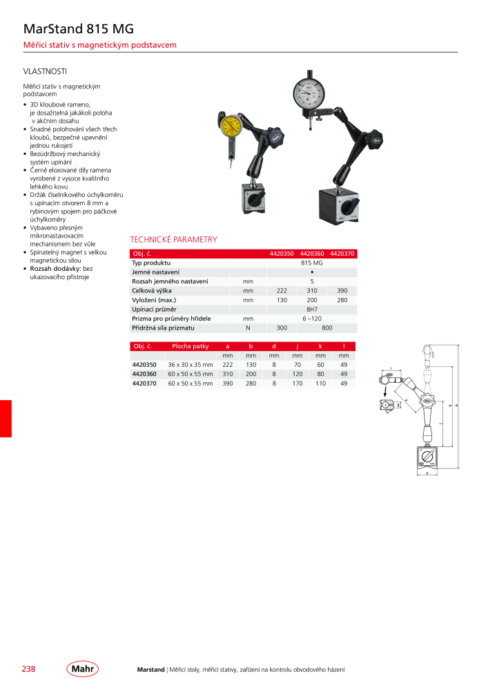 Mahr - hlavní katalog Č. 20512 - Strana 242