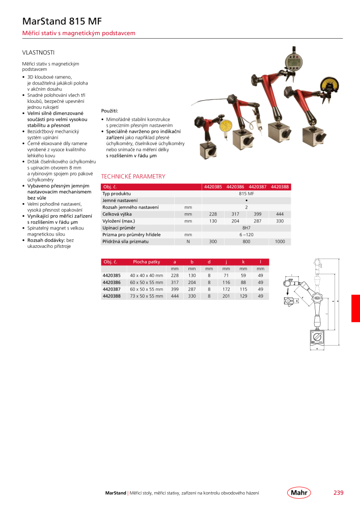 Mahr - hlavní katalog Č. 20512 - Strana 243