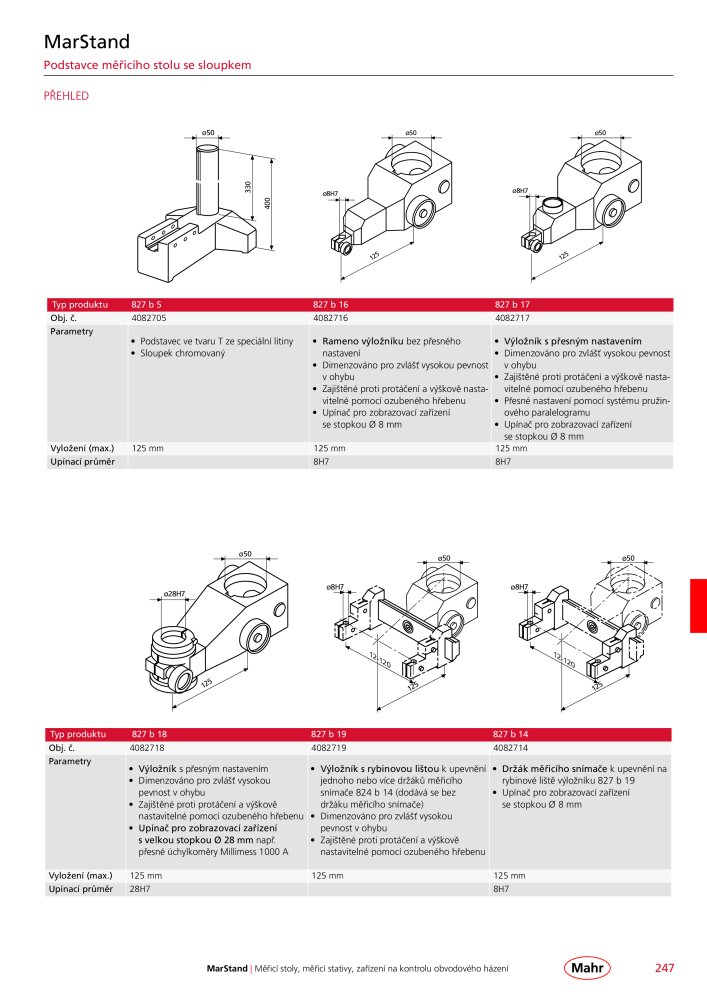 Mahr - hlavní katalog Č. 20512 - Strana 251