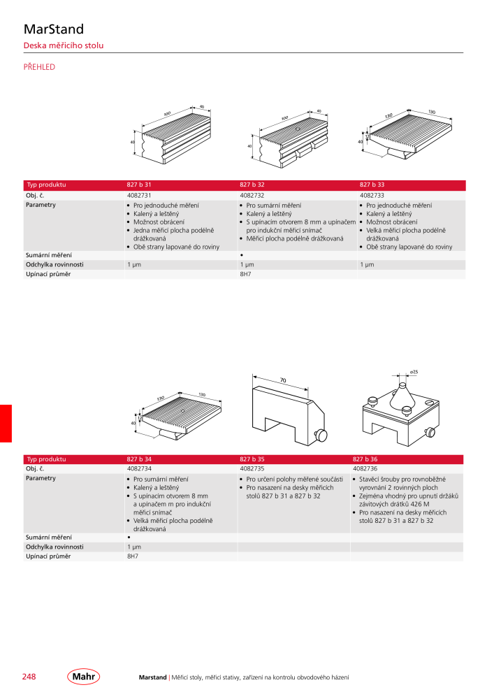 Mahr - hlavní katalog Č. 20512 - Strana 252