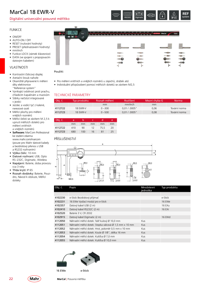 Mahr - hlavní katalog Č. 20512 - Strana 26