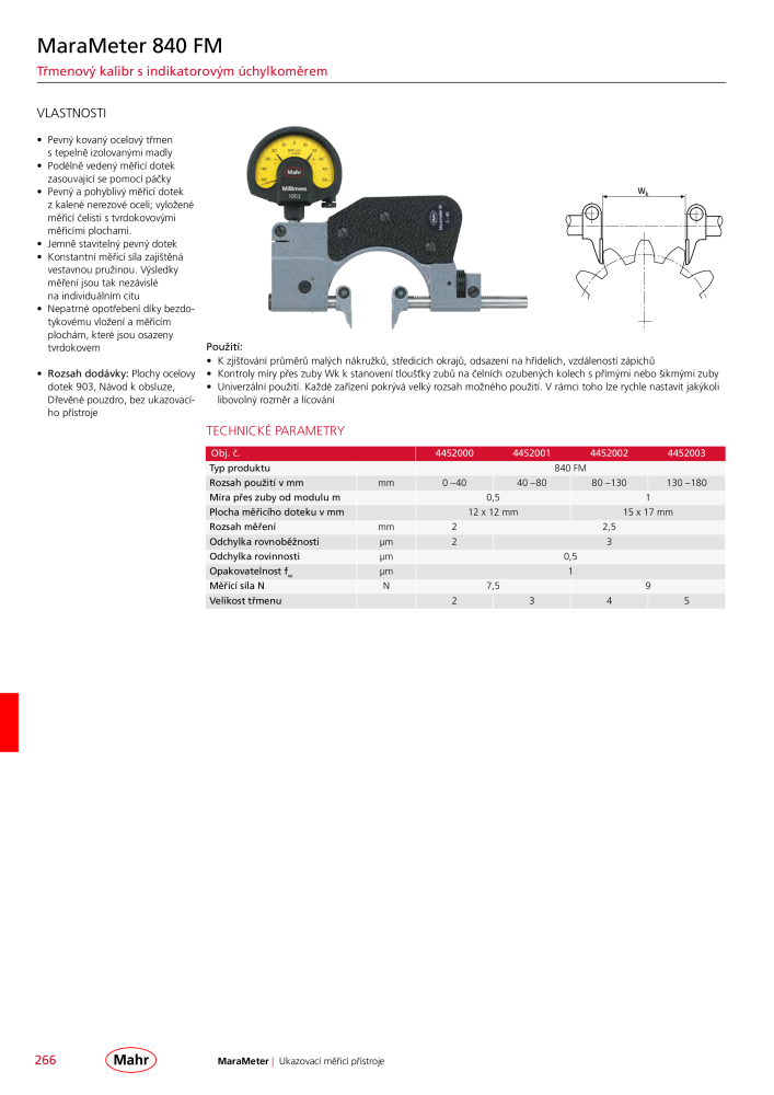 Mahr - hlavní katalog Č. 20512 - Strana 270