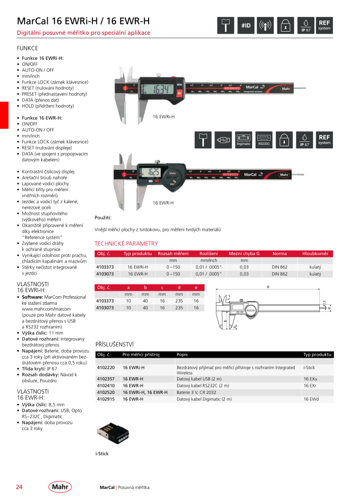 Mahr - hlavní katalog Č. 20512 - Strana 28