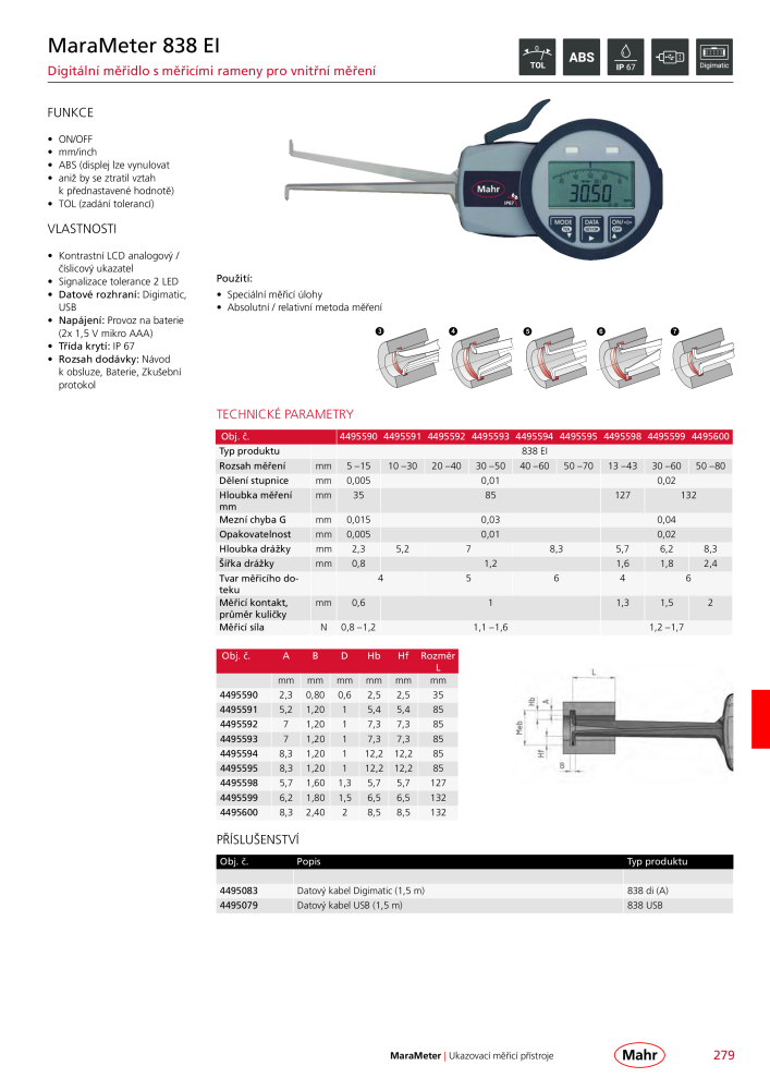 Mahr - hlavní katalog Č. 20512 - Strana 283