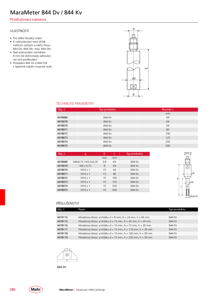 Mahr - hlavní katalog Č. 20512 - Strana 290