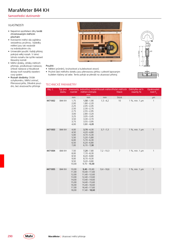Mahr - hlavní katalog Č. 20512 - Strana 294