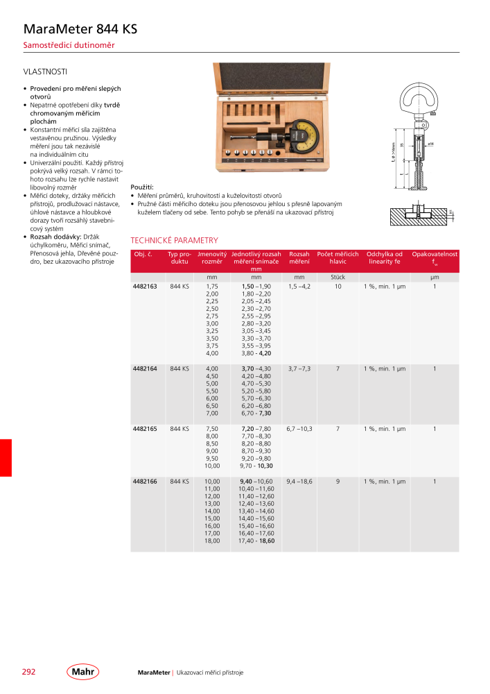 Mahr - hlavní katalog Č. 20512 - Strana 296