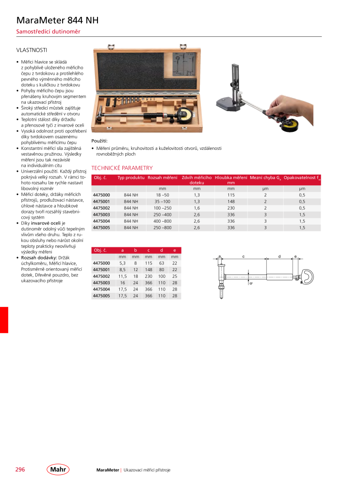 Mahr - hlavní katalog Č. 20512 - Strana 300