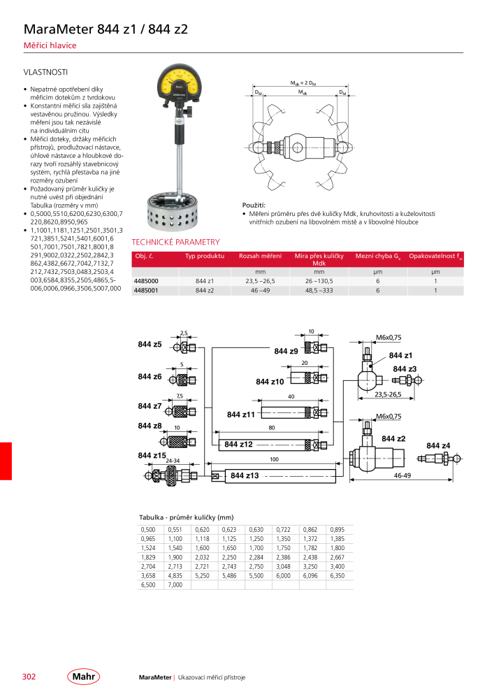 Mahr - hlavní katalog Č. 20512 - Strana 306