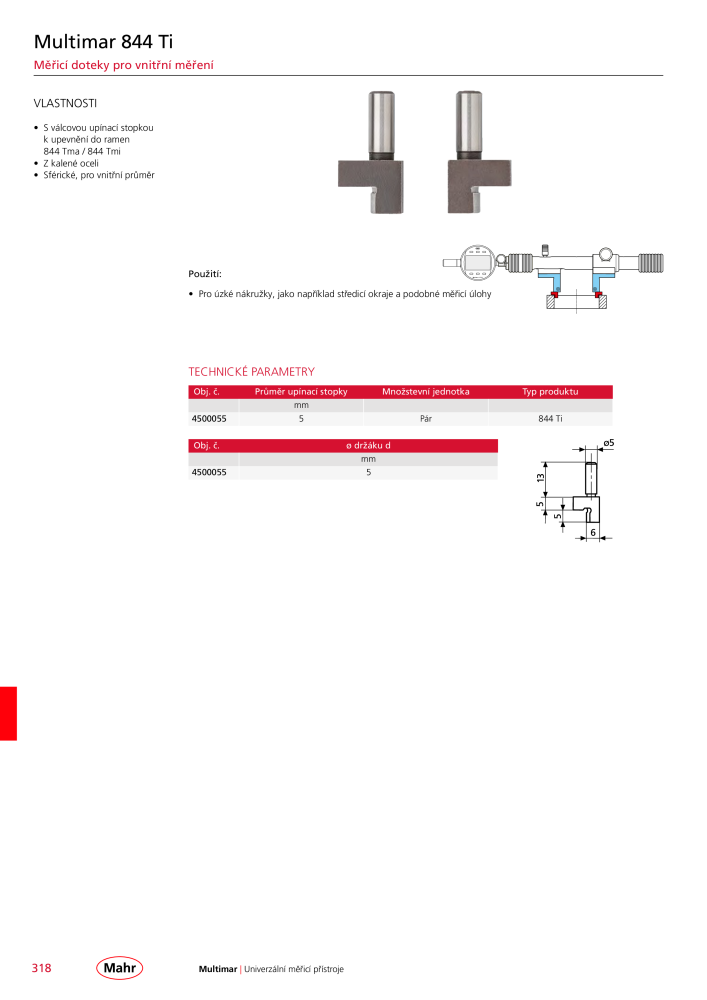 Mahr - hlavní katalog Č. 20512 - Strana 322
