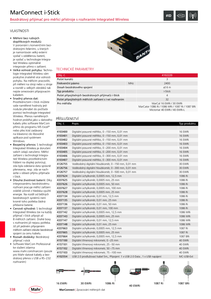 Mahr - hlavní katalog Č. 20512 - Strana 342