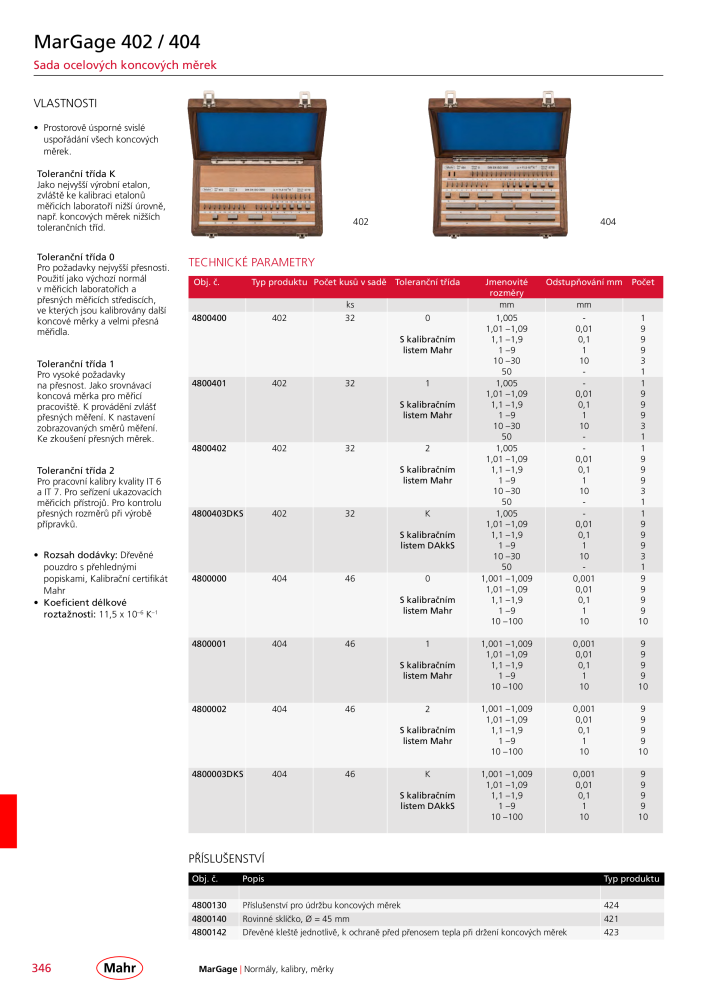 Mahr - hlavní katalog Č. 20512 - Strana 350