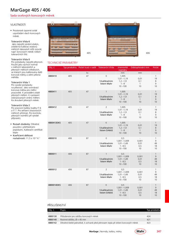 Mahr - hlavní katalog Č. 20512 - Strana 351