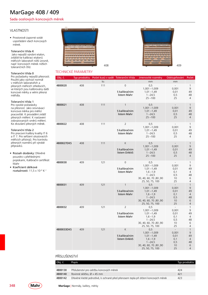 Mahr - hlavní katalog Č. 20512 - Strana 352