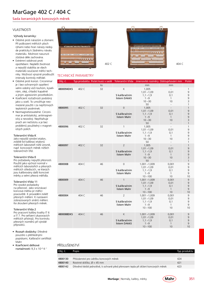 Mahr - hlavní katalog Č. 20512 - Strana 355