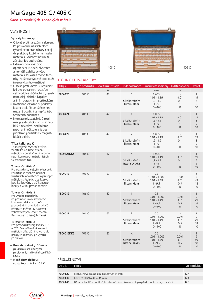 Mahr - hlavní katalog Č. 20512 - Strana 356