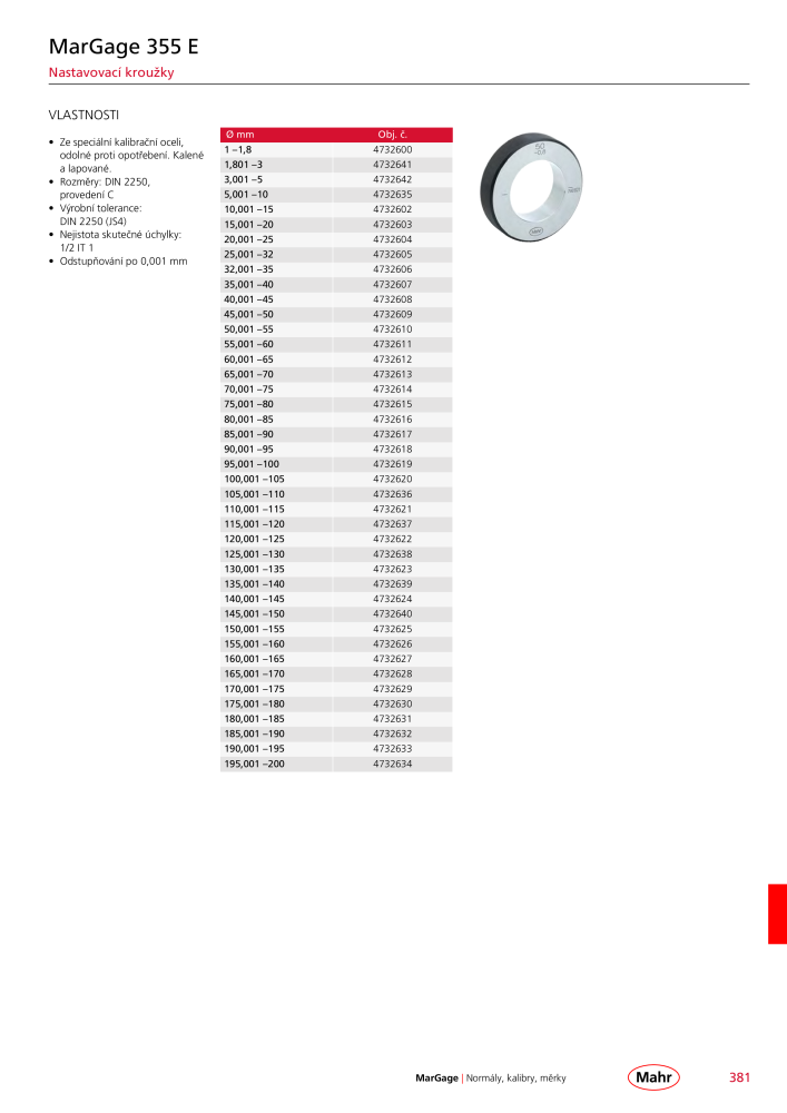 Mahr - hlavní katalog Č. 20512 - Strana 385