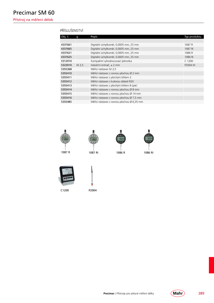 Mahr - hlavní katalog Č. 20512 - Strana 393