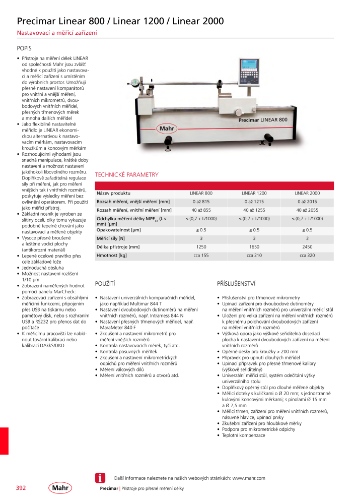 Mahr - hlavní katalog Č. 20512 - Strana 396