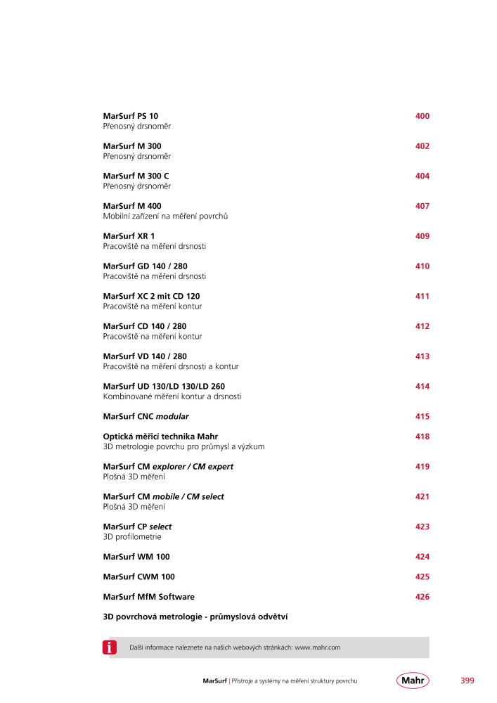 Mahr - hlavní katalog Č. 20512 - Strana 403