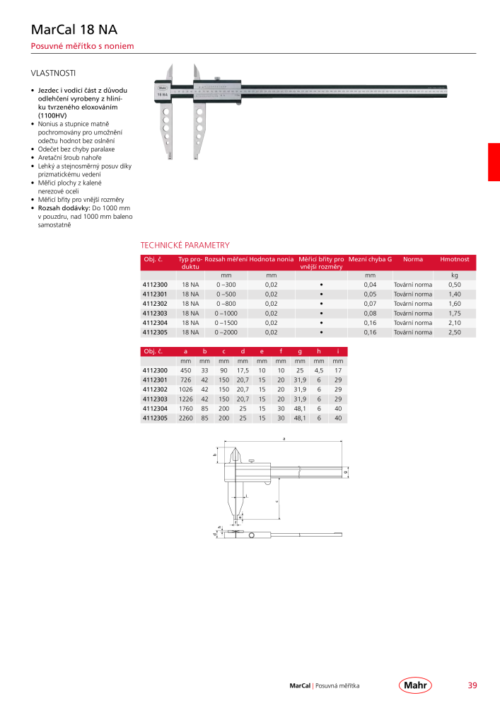 Mahr - hlavní katalog Č. 20512 - Strana 43