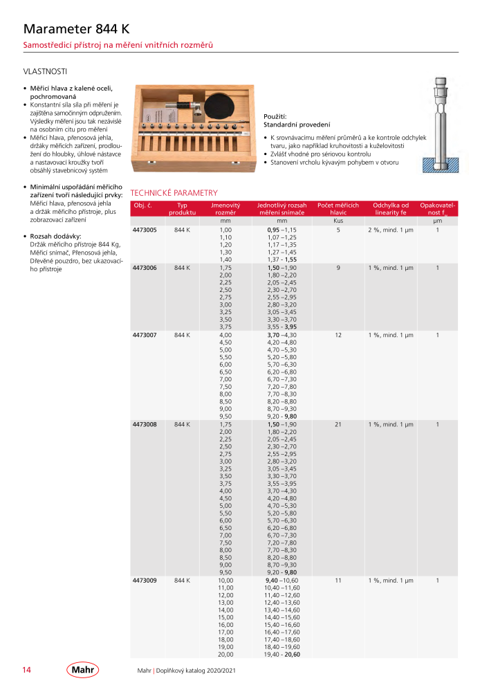 Mahr - hlavní katalog Č. 20512 - Strana 528