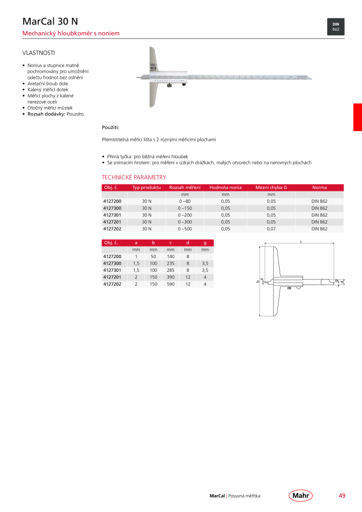 Mahr - hlavní katalog Č. 20512 - Strana 53