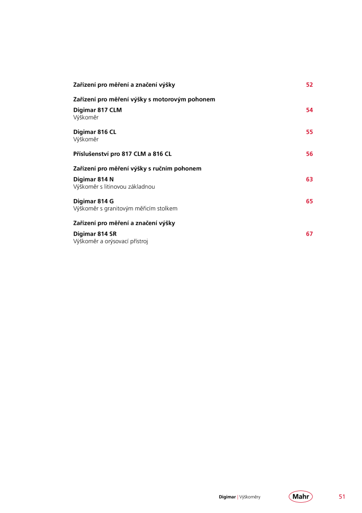 Mahr - hlavní katalog Č. 20512 - Strana 55