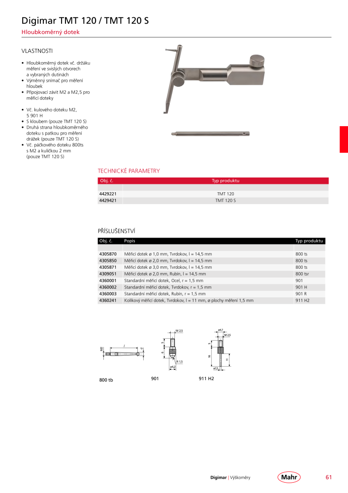 Mahr - hlavní katalog Č. 20512 - Strana 65