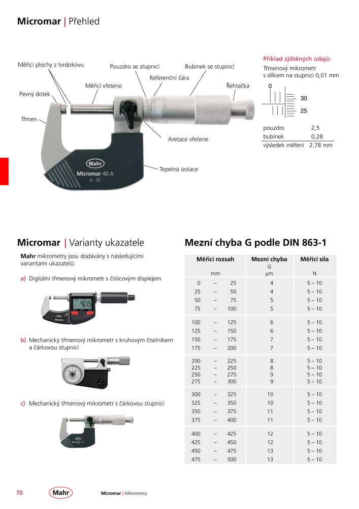 Mahr - hlavní katalog Č. 20512 - Strana 74