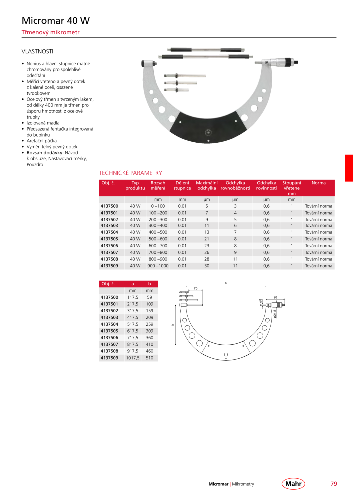 Mahr - hlavní katalog Č. 20512 - Strana 83