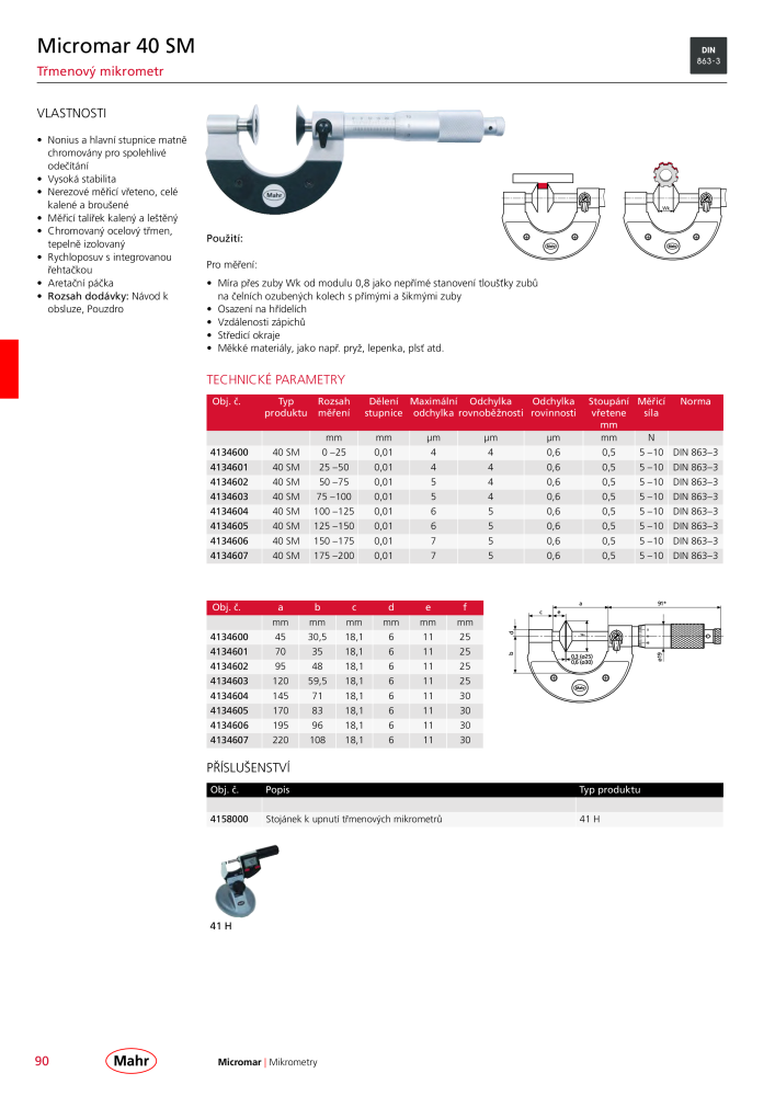 Mahr - hlavní katalog Č. 20512 - Strana 94