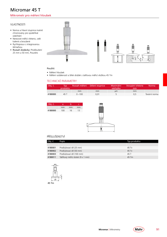 Mahr - hlavní katalog Č. 20512 - Strana 95