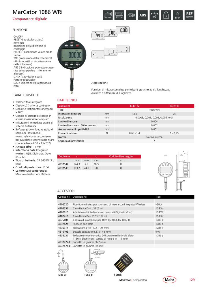 Mahr - catalogo principale n.: 20513 - Pagina 133