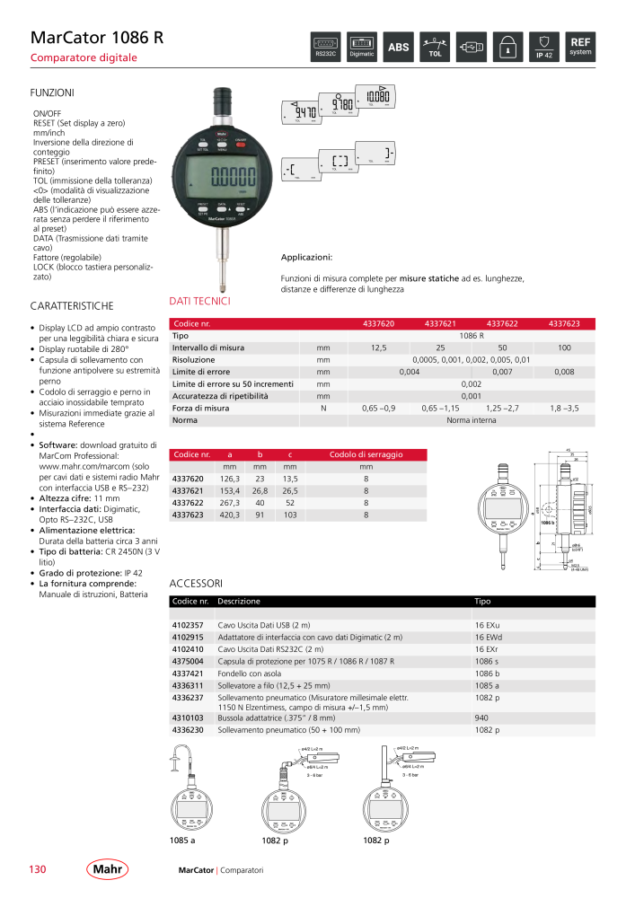 Mahr - catalogo principale Č. 20513 - Strana 134