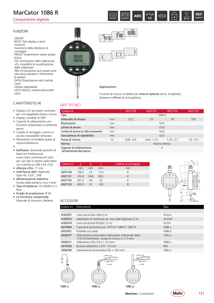 Mahr - catalogo principale n.: 20513 - Pagina 135
